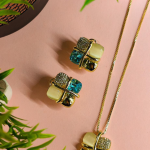 Midnight Spark Set (Deep Blue Crystals)