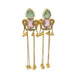 Gulnaz Bird Drop Earrings