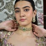 Emerald Elegance Kundan Choker Set