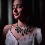 Emerald Cascade Necklace Set