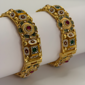 Royal Antique Temple Kada Bangles