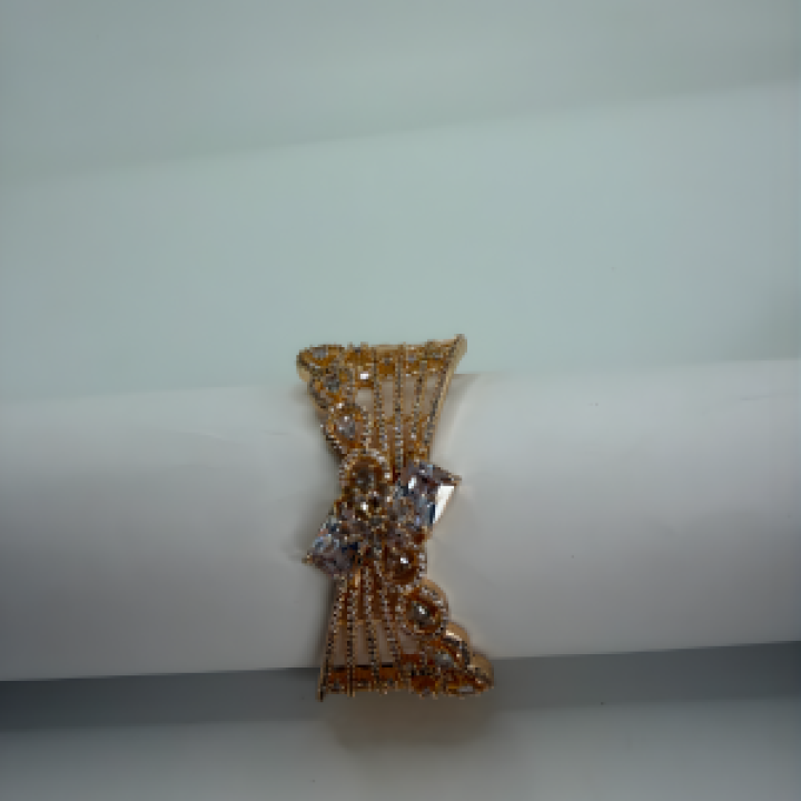 Royal Blossom Rose-Gold Diamond Bracelet