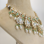 Imperial Emerald Kundan Necklace Set
