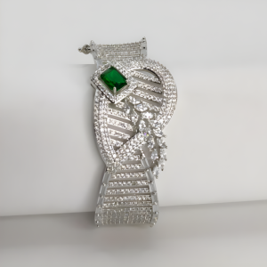 Emerald Majesty Sparkle Bracelet