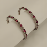 Ruby Sparkle Classic Bangles