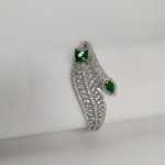 Emerald Leaf Whisper Bracelet