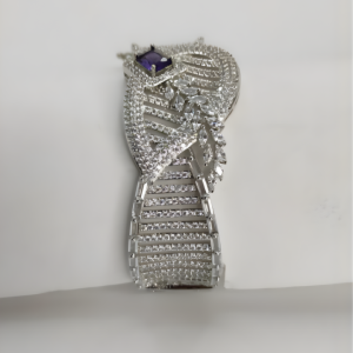 Amethyst Aurora Wing Bracelet