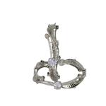 Emerald Wave Silver Bangles