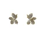 Colorful Butterfly-Inspired Diamond Earrings