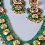 Emerald Royal Layered Necklace Set