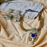 Sapphire Majesty Necklace Set