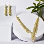 Golden Leaf Elegance Set