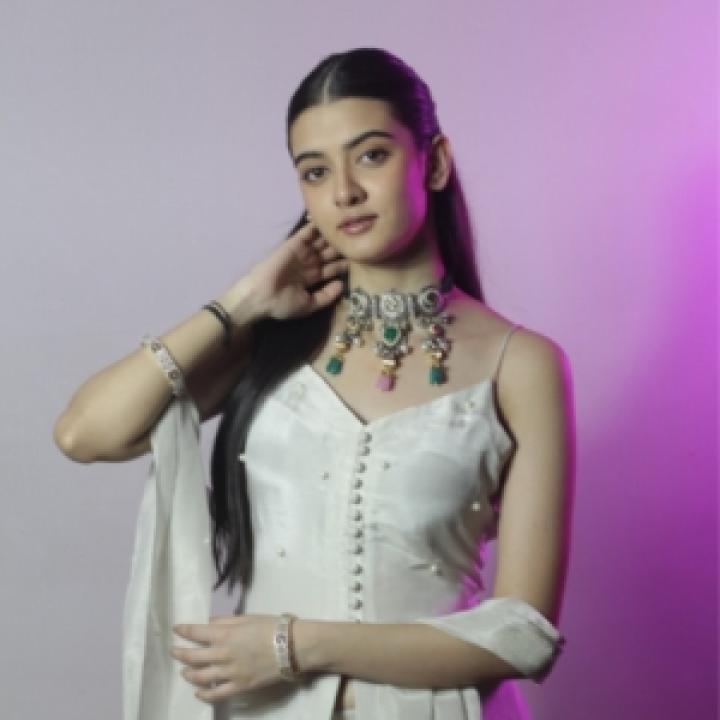 Royal Multigem Necklace Set